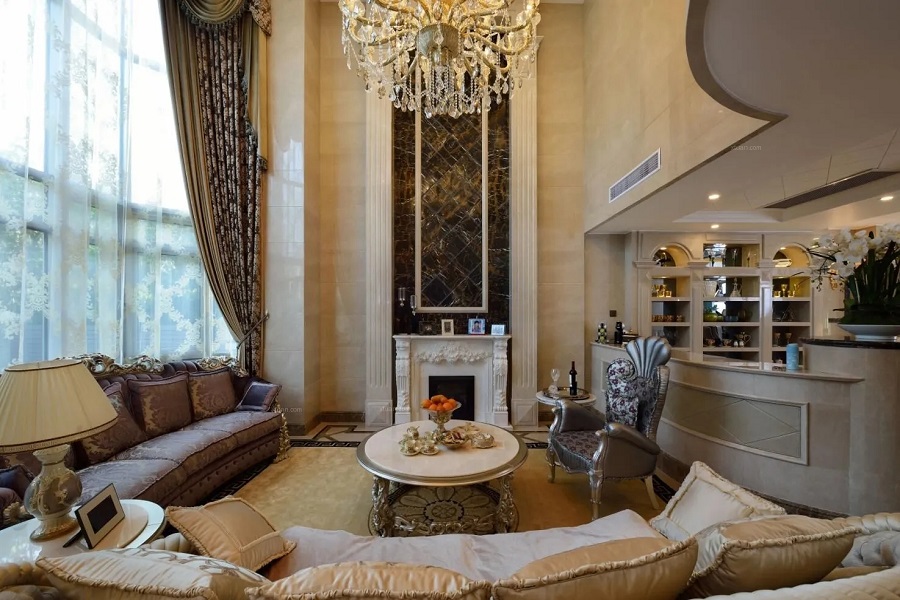 歐式風格案例實景圖

戶型：別墅 | 風格：歐式